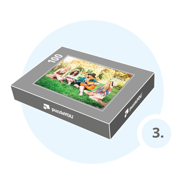 Étape 3 : Choisir une boîte cadeau pour votre puzzle personnalisé