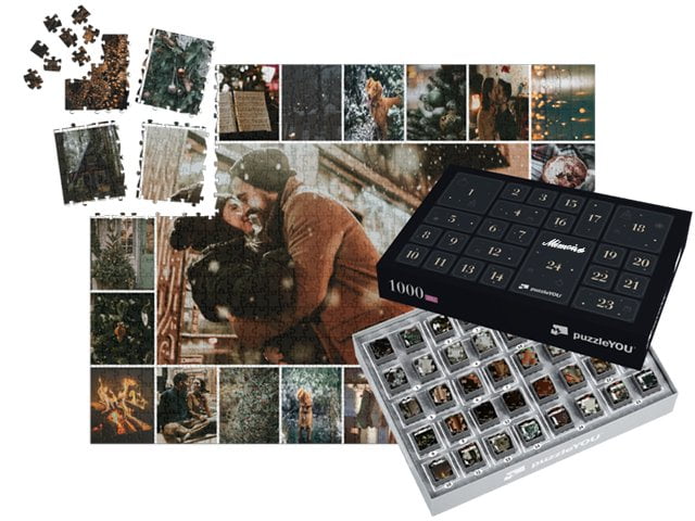 un puzzle calendrier de l’Avent