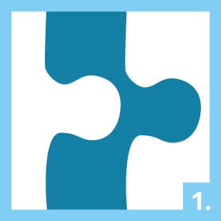 Instructions d'utilisation de la colle pour puzzle Étape 1