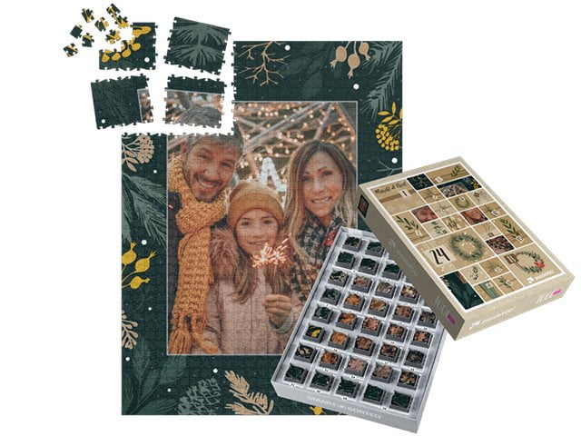 un puzzle calendrier de l’Avent