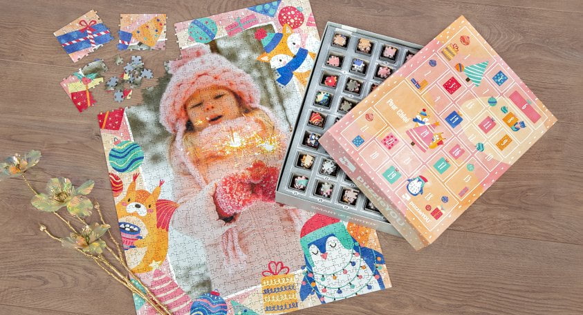 Calendrier de l'avent puzzle