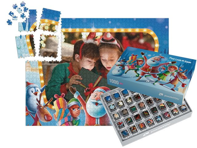 un puzzle calendrier de l’Avent