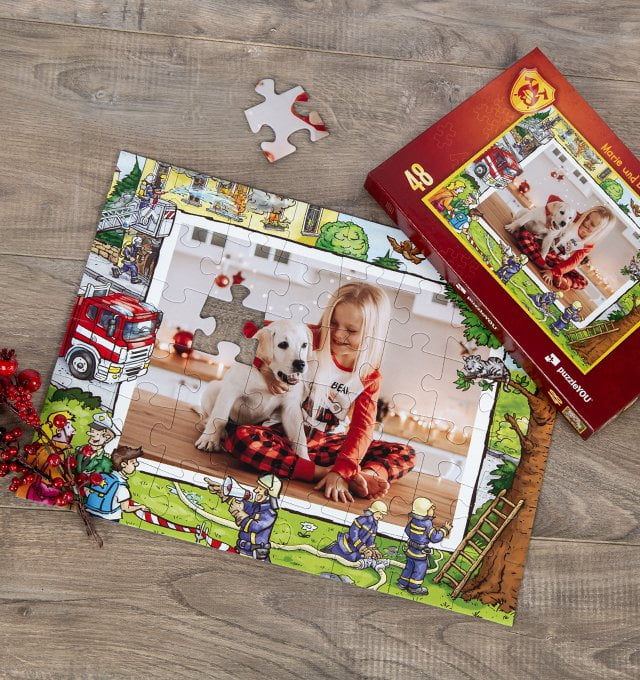 Kinderpuzzle mit eigenen Fotos
