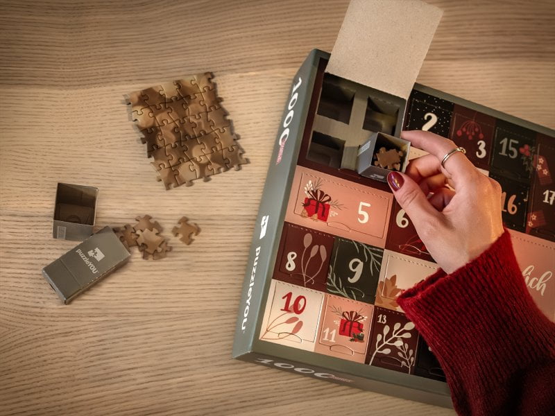 Türchen für Türchen wächst das Puzzle