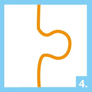 Instructions d'utilisation de la colle pour puzzle Étape 4