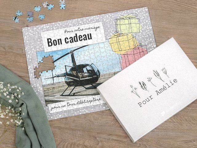 Bon cadeau puzzle