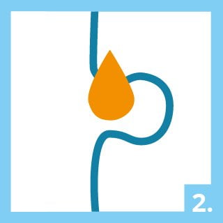 Instructions d'utilisation de la colle pour puzzle Étape 2