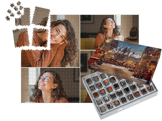 un puzzle calendrier de l’Avent