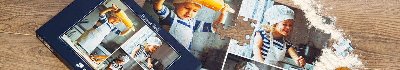 Puzzle photo pêle-mêle classique
