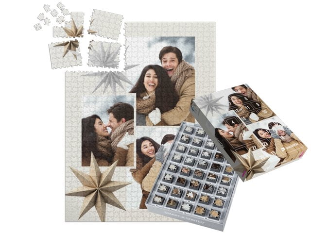 un puzzle calendrier de l’Avent
