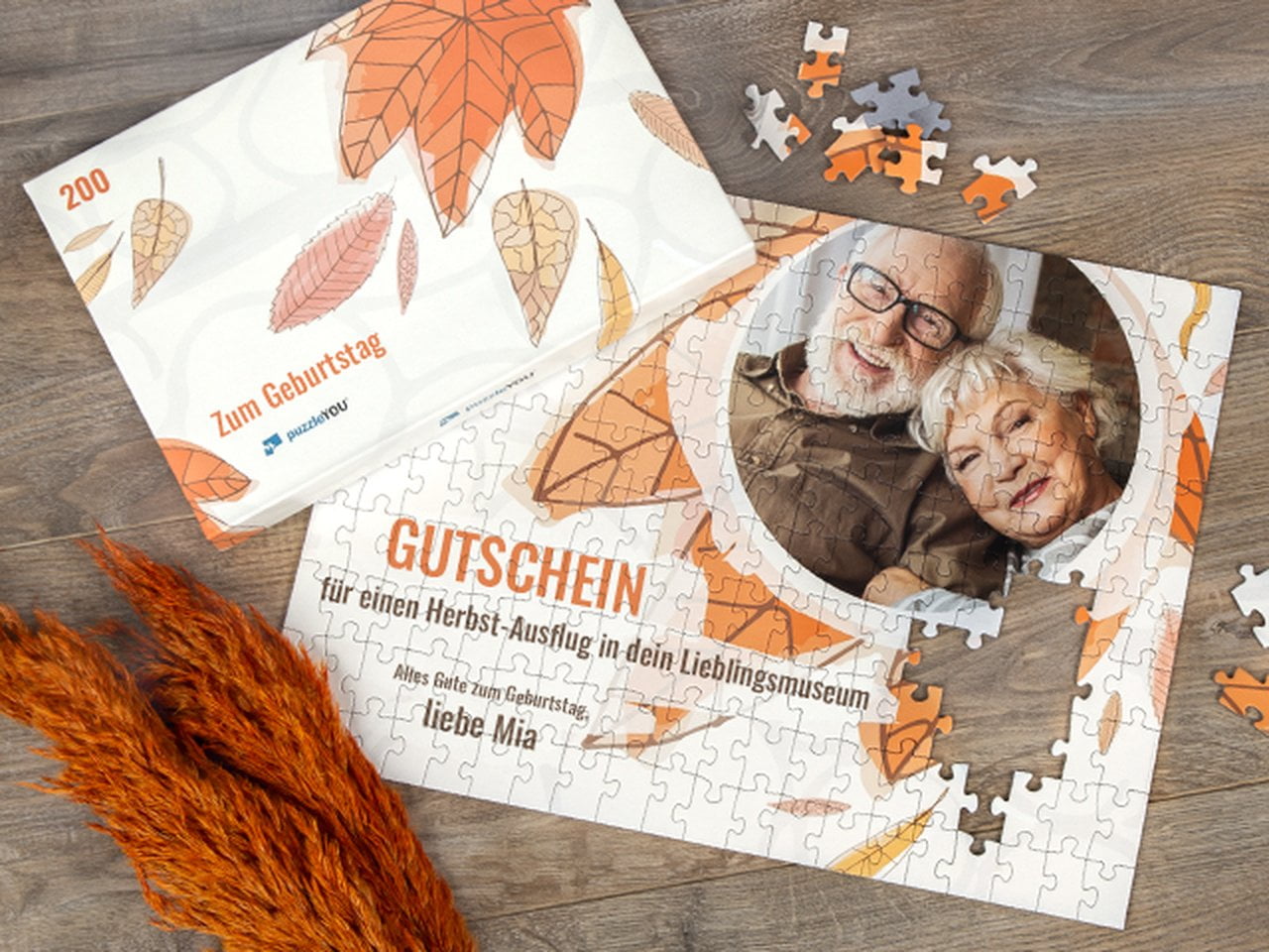 Gutschein-Puzzle