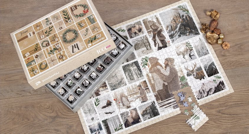 Calendrier de l'avent puzzle