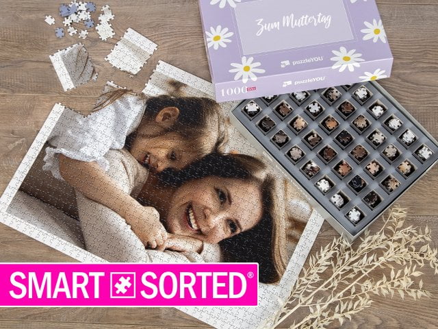 SMART SORTED® - das Überraschungspuzzle zum Muttertag