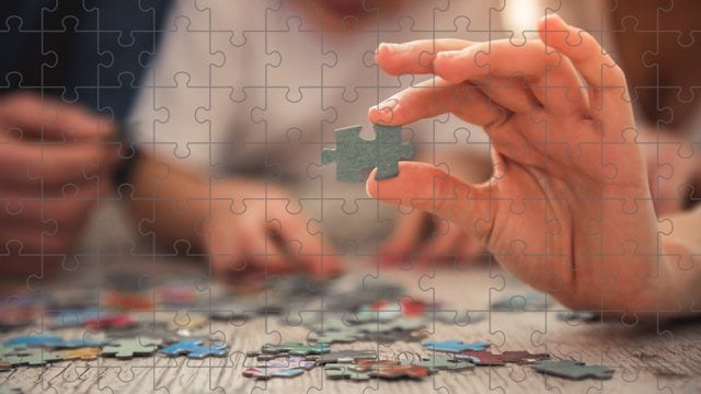 Les puzzles favorisent la motricité & perspicacité