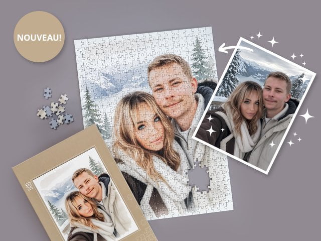 Puzzle personnalisé AI Art | puzzleYOU