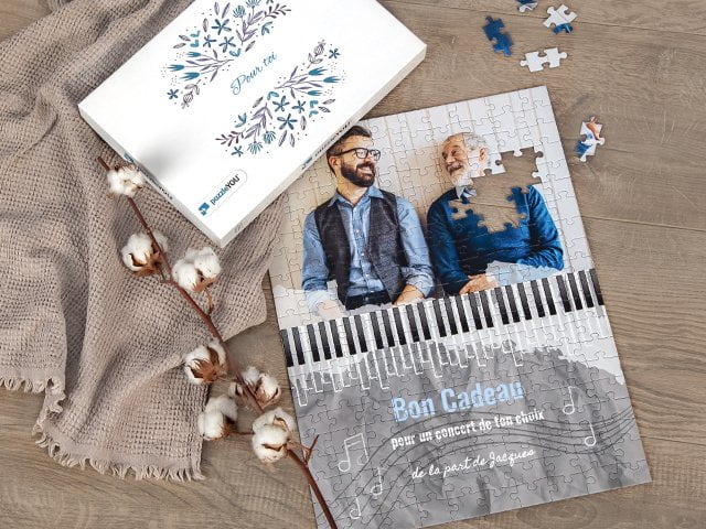 Bon cadeau puzzle