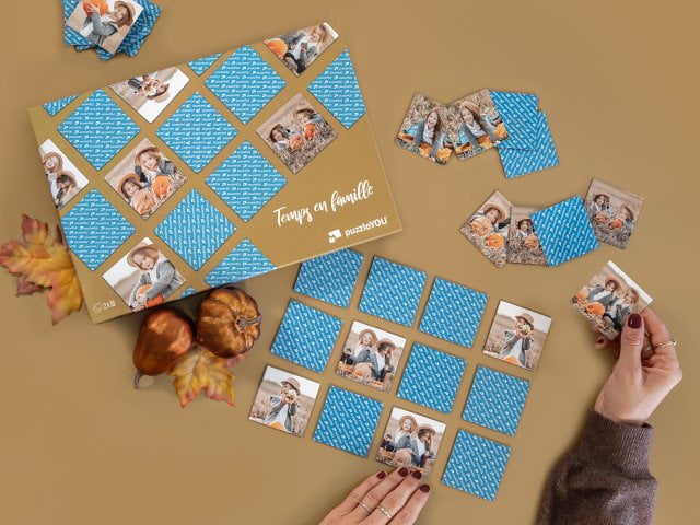Jeu de mémoire photo