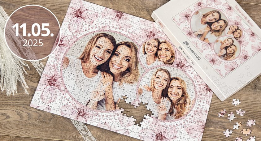 Fotopuzzles von puzzleYOU zum Muttertag