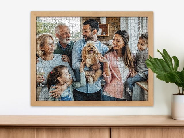 Rahmen für 1000 Teile Puzzle & Adventskalender