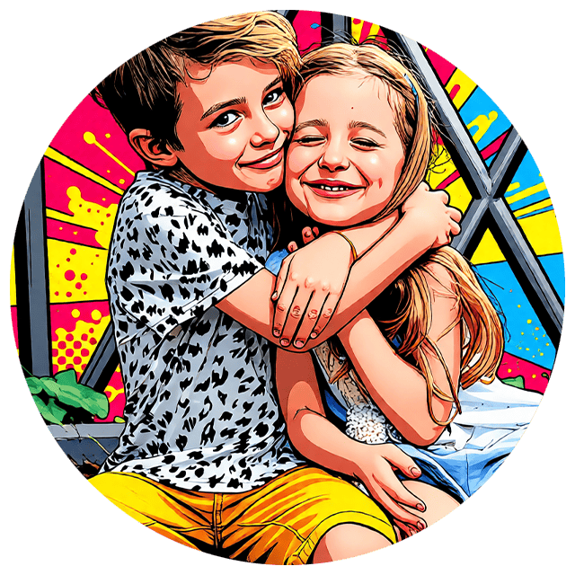 Fotopuzzle AI Art - Pop Art