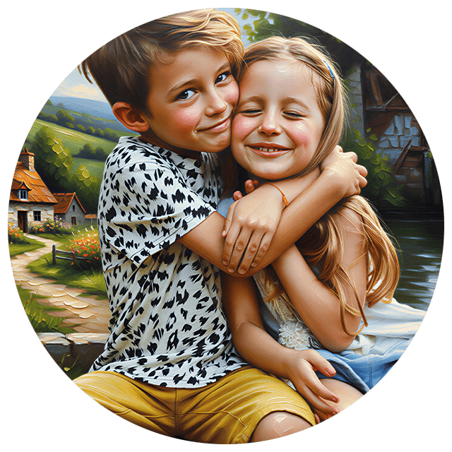 Fotopuzzle AI Art - Oil Painting